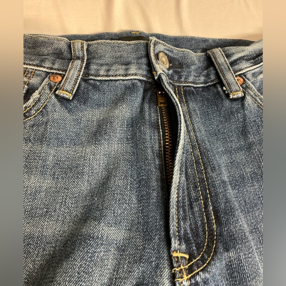 Uniqlo Men's Classic Straight Denim Jeans - Picture 4 of 11